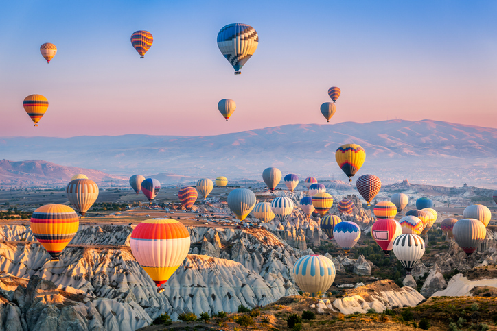 Türkiye'deki En İyi Balon Turu Destinasyonları